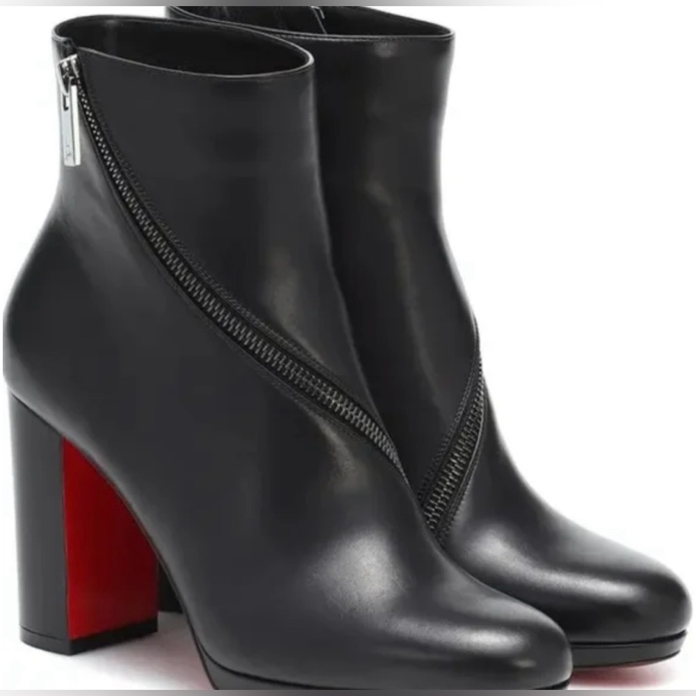 Christian Louboutin black Birgitta 100 calf
